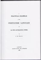 A practical grammar of the Portuguese language on Dr. Otto’s Conversational System