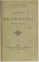 Abrégé de grammaire portugaise